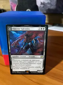 MTG Vincent Valentine UB: Final Fantasy Regular (0125) NM FREE SHIPPING - Image 1