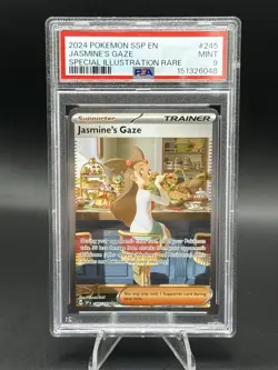 PSA 9 Mint 2024 POKEMON SSP EN-SURGING SPARKS #245 JASMINE'S GAZE - Image 1