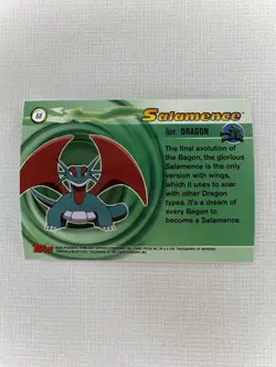 Pokemon Advanced 2003 Topps Non-Holo Salamence #68 *Rare* - Image 2