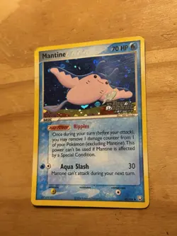 Pokemon Mantine Team Rocket Returns Reverse Holo 45/109 70 HP Uncommon ENG - Image 2