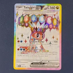 Tatsugiri ex 226/191 - Surging Sparks - Ultra Rare Holo Pokemon Card - M / NM - Image 1