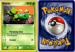 Pokemon Card - Treecko 67/100 Crystal Guardians Common Lightly Played - Image 3