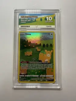 ACE 10 - Ditto - Pokemon TCG GG22/GG70 Special Art Crown Zenith 2023 - Image 1