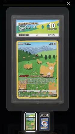 ACE 10 - Ditto - Pokemon TCG GG22/GG70 Special Art Crown Zenith 2023 - Image 3