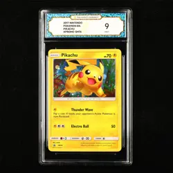 TQG 9 MINT 2017 Pokemon ENG Pikachu #PROMO SM76 - Image 1