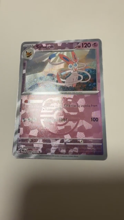 Pokemon Sylveon (MASTER BALL Pattern) 040/131 Prismatic Evolutions Holo - NM - Image 2