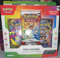 Pokemon TCG First Partner Illustration Collection Series 1 Box 3 Promo English - Image 1