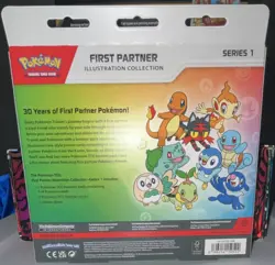 Pokemon TCG First Partner Illustration Collection Series 1 Box 3 Promo English - Image 2