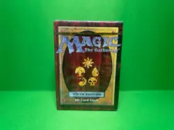 MTG Factory Sealed Fifth Edition Pack Starter Deck English Magic the Gathering - Image 1