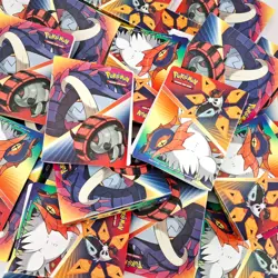 Pokemon Mini Portfolio Lot of 25 Temporal Forces Scarlet Violet Binders - Image 1