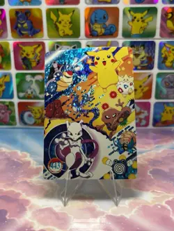 Pokemon Charizard Vintage Pocket Monsters Vending HOLO Prism Sticker 98 Nintendo - Image 1