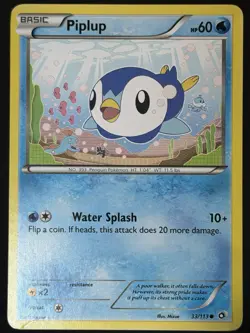 Piplup 33/113 Legendary Treasures Regular Pokemon TCG MP - Image 2