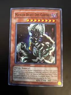 Yu-Gi-Oh! Masked Beast Des Gardius TAEV-ENSE1 Limited Edition Konami - Image 1