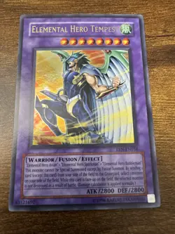 2005 Yu-Gi-Oh! Elemental Energy HERO Tempest #EEN-EN034a - Image 1