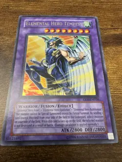 2005 Yu-Gi-Oh! Elemental Energy HERO Tempest #EEN-EN034a - Image 2