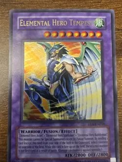 2005 Yu-Gi-Oh! Elemental Energy HERO Tempest #EEN-EN034a - Image 3