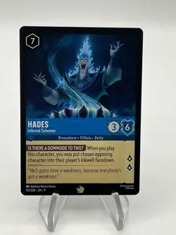 Hades - Infernal Schemer 151/204 Fabled Regular Disney Lorcana - Image 1