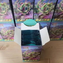 8 PACKS Pokemon TCG Cards Evolving Skies Obsidian Flames Booster Sealed KOREAN - Image 5