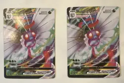 Pokemon Butterfree VMAX Gigantamax 2 Card Lot 002/189 English Standard Size - Image 1