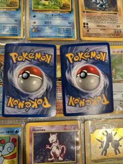 Holo Nidoking 11/102 And Nidoqueen 12/102 RARE SET 1995 Pokemon Cards - Image 2