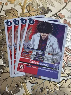 Digimon Card Game Playset Chitose Horaiji Uncommon Dawn of Liberator EX11-055 - Image 1