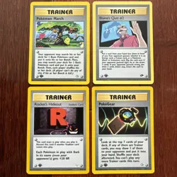 pokemon tcg first edition trainer cards lot of 4 - Image 1