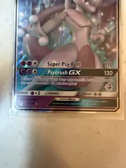Mewtwo GX 31/68 Hidden Fates Ultra Rare Holo Basic Psychic HP 180 Pokemon Card - Image 3