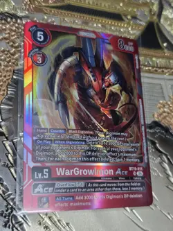 Digimon Card Game WarGrowlmon ACE Release Special Booster 2.5 BT19-011 - Image 1