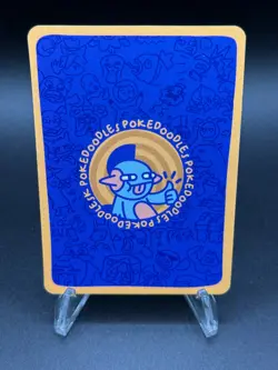 Pokedoodles Loocario 72/90 - Rare Card - Parody Lucario Fan Art - Image 3