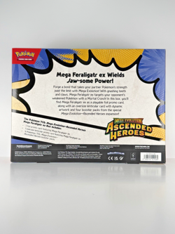 Pokemon TCG Ascended Heroes Mega Feraligatr Ex Box - Factory Sealed New! - Image 2