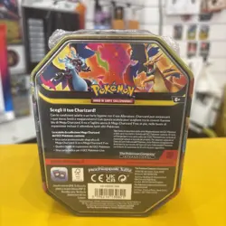 Pokemon Tin da collezione Mega Charizard Y ex (ITALIANO) DISPONIBILE - Image 2