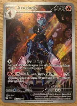 Pokemon Karte Azugladis Full Art Sturmische Funken 197/191 Deutsch Holo Selten - Image 1