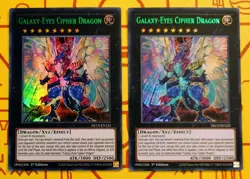 Galaxy-Eyes Cipher Dragon (Green Ultra Rare x2) - DLCS-EN125 - Yu-Gi-Oh - Image 1