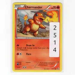 Pokemon TCG Charmander 17/113 BW Legendary Treasures Regular Card EN-LP 2013 - Image 3