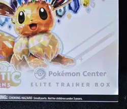 Pokemon Center Prismatic Evolutions ETB Exclusive NO Booster Packs or Promos - Image 3