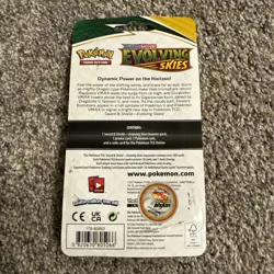 Pokemon TCG Evolving Skies Checklane Blister Pack with Eevee Promo SEALED - Image 2