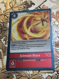 Digimon Card Game Crimson Blaze (Reprint) Generation BT8-097 U - Image 1