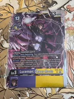 Digimon Card Game Lucemon: Chaos Mode (Reprint) Generation EX6-054 SR - Image 1