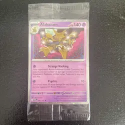 Alakazam Cosmos Holo Twilight Masquerade Pokemon TCG 82/167 NM Sealed Knock out - Image 1