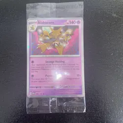 Alakazam Cosmos Holo Twilight Masquerade Pokemon TCG 82/167 NM Sealed Knock out - Image 2