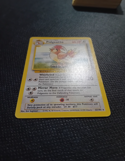 Pokemon Card Vintage Pidgeotto 22/102 Base Set Rare NM - Image 3