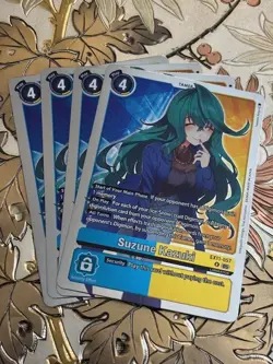 Digimon Card Game Playset Suzune Kazuki Rare Dawn of Liberator EX11-057 R - Image 1