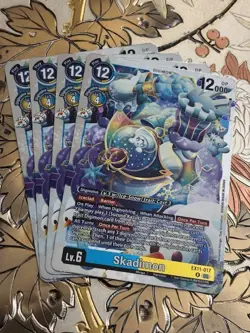 Digimon Card Game Playset Skadimon Rare Dawn of Liberator EX11-017 R - Image 1