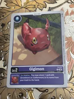 Digimon Card Game Gigimon Promo Digimon Promotion Card P-177 - Image 1
