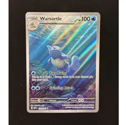 Pokemon Wartortle Holo Card Lot 171/165 MEW IN English 2 Cards - Image 1