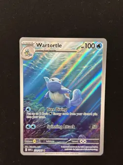 Pokemon Wartortle Holo Card Lot 171/165 MEW IN English 2 Cards - Image 2
