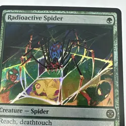 Magic The Gathering P 0285 Radioactive Spider Foil Promo Card (MTG) - Image 5