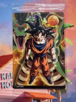 Son Goku - 7-04 R - Dragon Ball Wafer / Itajaga Card Sealed Japanese - Image 1