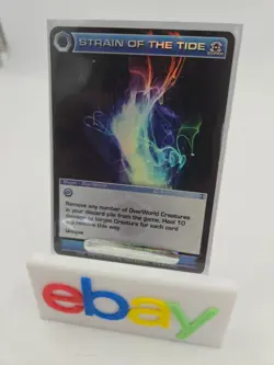 Chaotic 81/100 Strain of the Tide Super Rare Holo Foil Mugic Card - Image 1