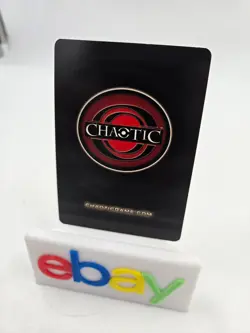Chaotic 81/100 Strain of the Tide Super Rare Holo Foil Mugic Card - Image 2